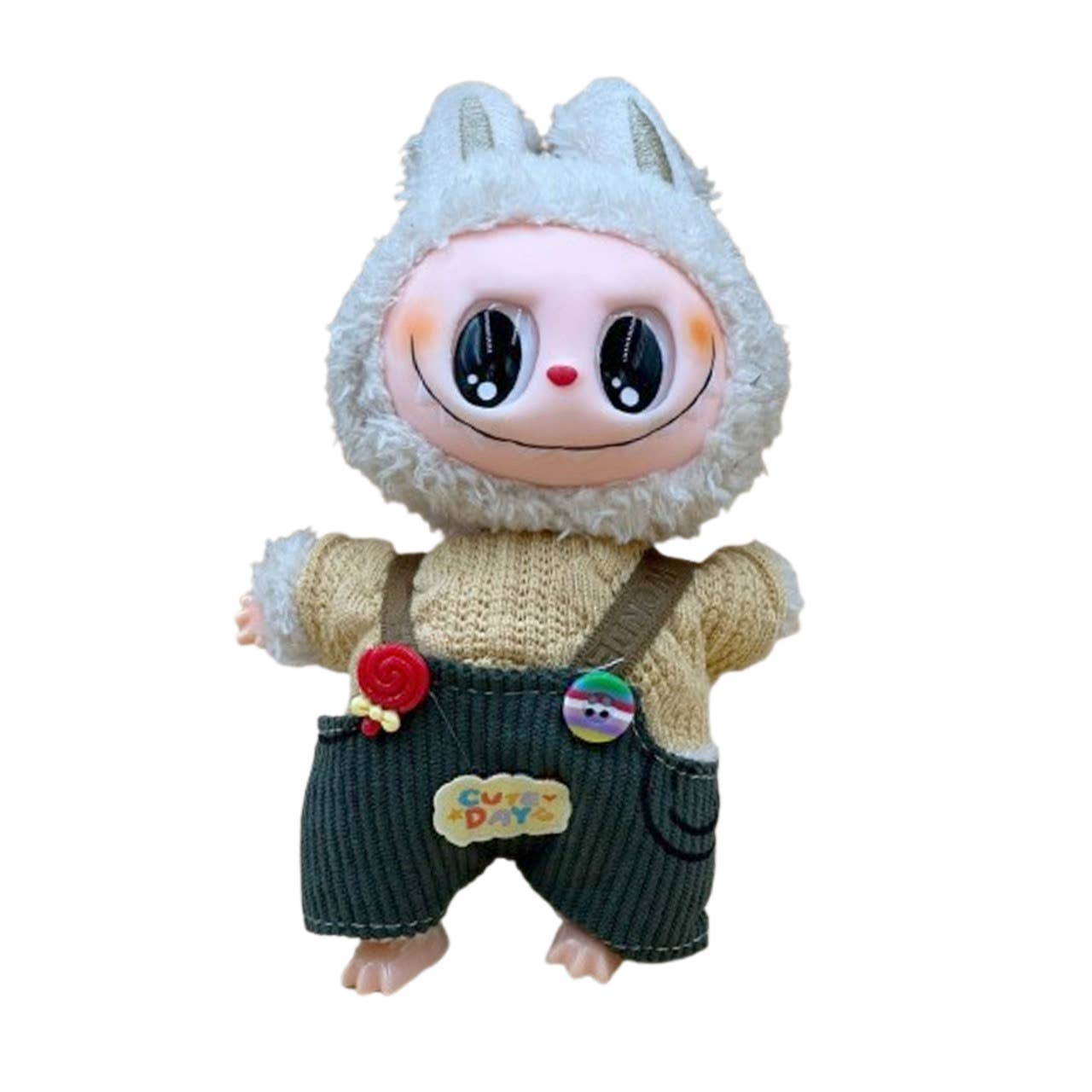 Labubu Style The Monster Doll with Clothes